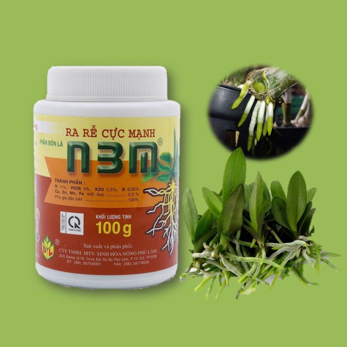 Phân Bón Lá Kích Rễ N3M 100g |Ra Rễ Cực Mạnh Cho Cây bonsai , Rau Màu, Hoa Hồng , cây rau hữu cơ | Hiệp Thủy