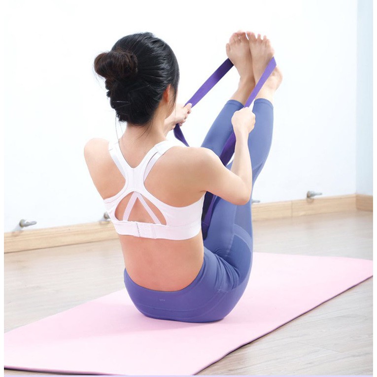 Dây tập yoga cotton dài 1,8m POPO YGT11 đa năng tập cơ tay, chân, lưng SPORTY