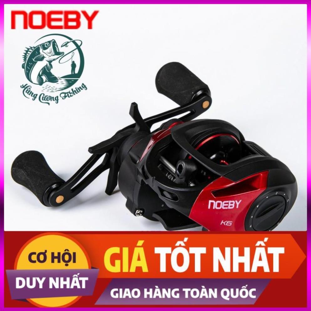 [Xả Kho 3 Ngày] Máy ngang Câu Cá Noeby Leisure K6 [Hàng Chính Hãng]