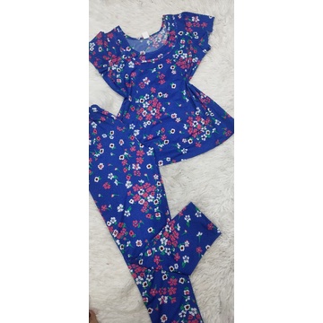 Bộ tay ngắn quần dài thun aty loại 1