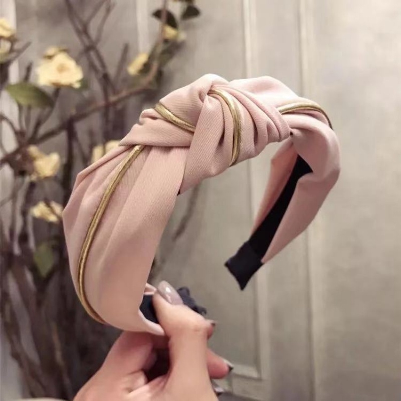 Băng Đô Cài Tóc Bản To Phong Cách Hàn Quốc Ngọt Ngào Và Đơn Giản