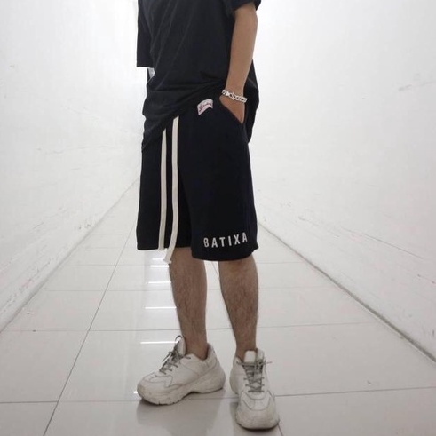 Quần Shorts Nam Nữ Quần Đùi Cạp Cao Chất Liệu Nỉ Chân Cua R3 Phù Hợp Đi Chơi Tập Thể Thao Local Brand Chính Hãng BATIXA