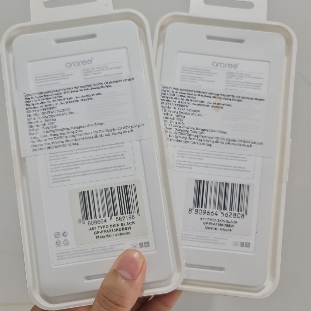Ốp lưng điện thoại Samsung Galaxy A51 - A71 - TYPO SKIN - Hàng chính hãng nguyên hộp