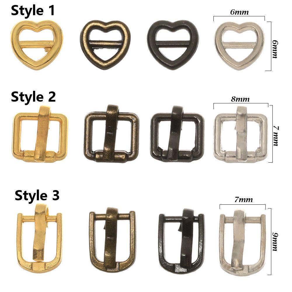 BEBETTERM 20 / 40 Khóa Túi Xách Mini Hình Trái Tim Ba Khớp Siêu Nhỏ Mới Nhất