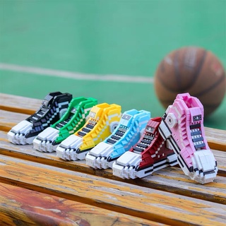 Mô hình lắp ráp giày converse - lego 3d converse