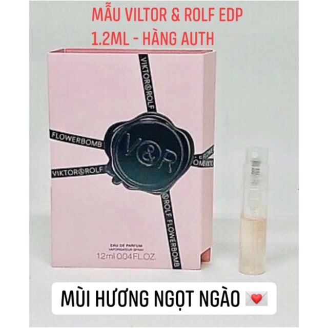 Mẫu thử Nước hoa 🌸 Viktor & Rolf (FlowerBomb & Magic) 1.2ml | BigBuy360 - bigbuy360.vn