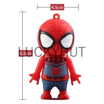 Usb 2.0 1GB 32 16 8GB 64GB 128GB Hình Báo Đen / Người Nhện