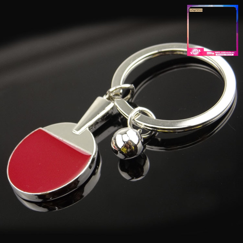 Móc khóa kiểu vợt bóng bàn Pingpong