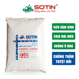 Keo chà ron chống thấm SOTIN túi 2kg