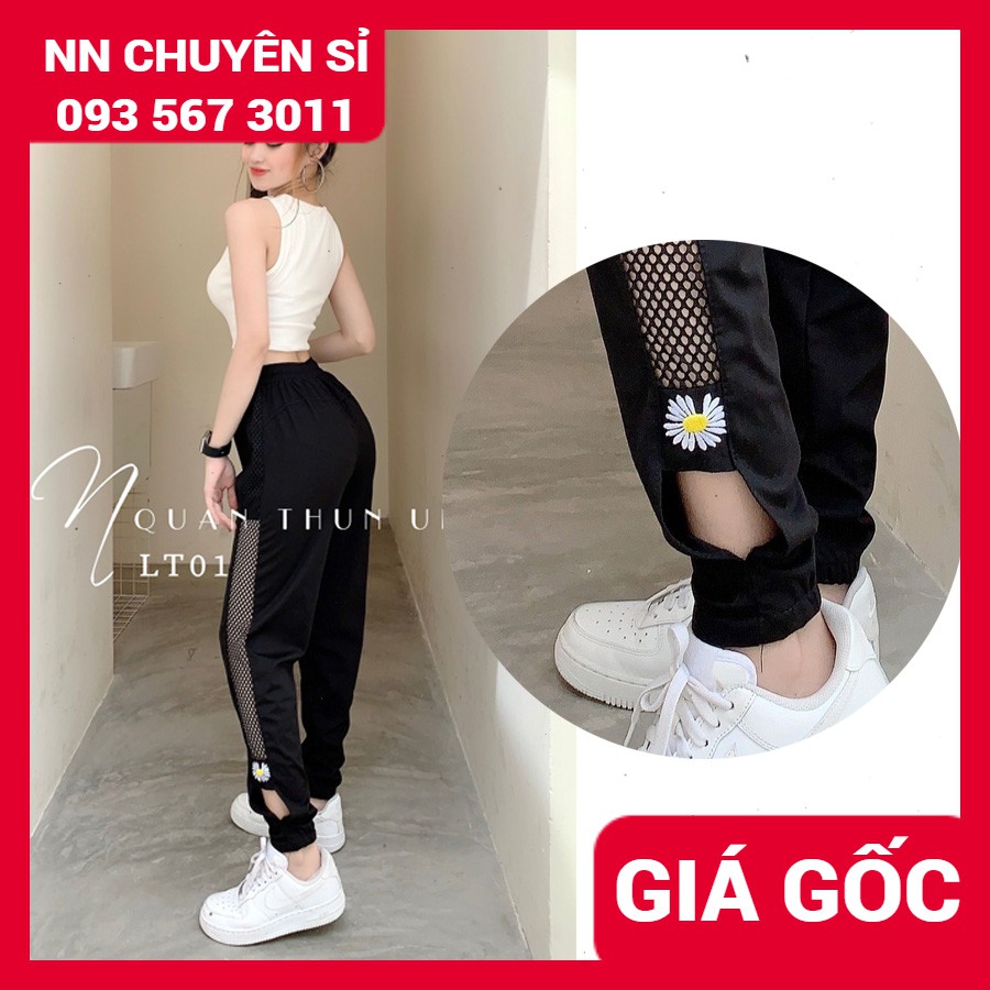 Quần nữ chất thun umi cao cấp co giãn 4 chiều  Quần dài nữ lưng thun vải mềm co giãn thoải mái LT01