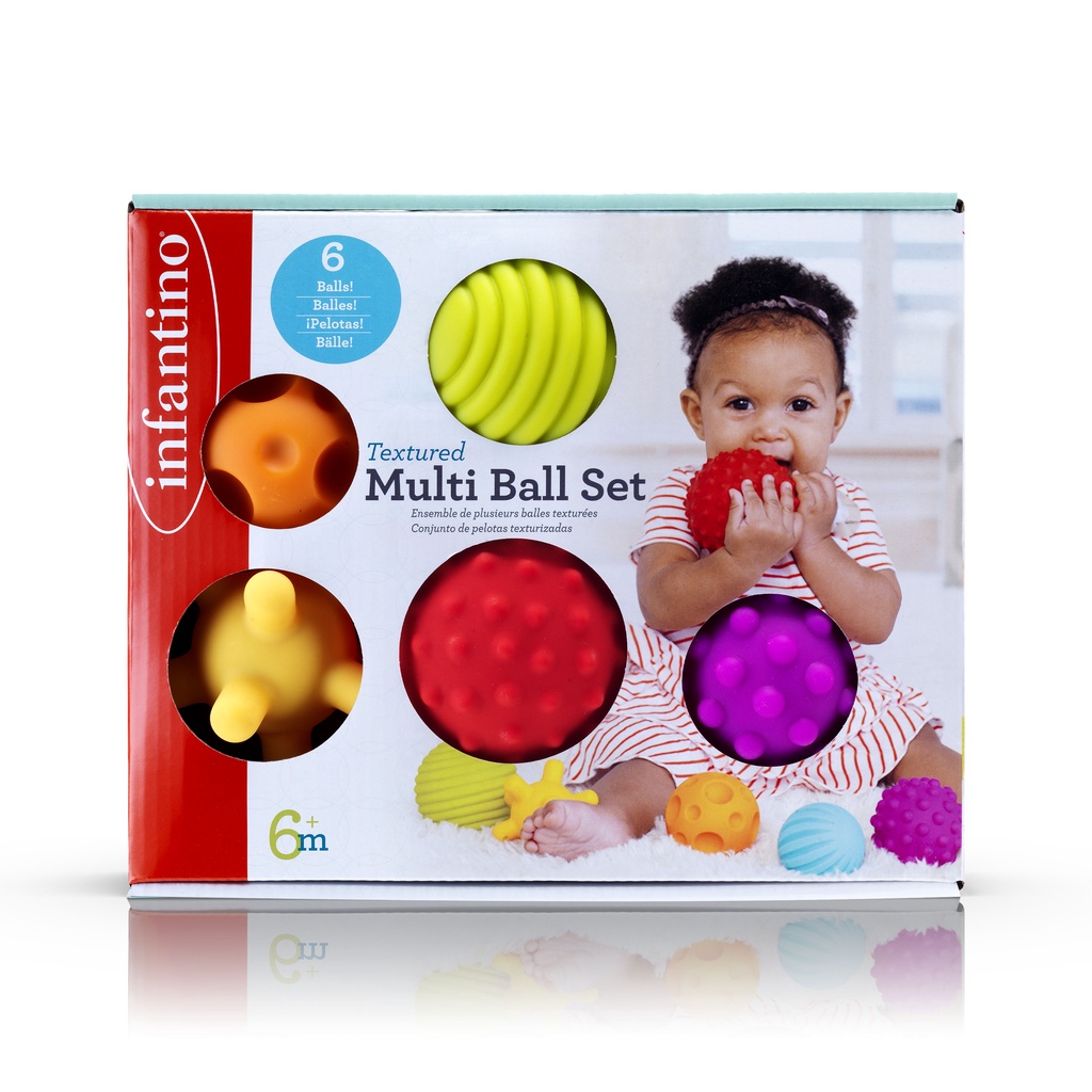 Set Đồ Chơi 6 Trái Bóng INFANTINO - Phát Triển Kỹ Năng Toàn Diện Cho Bé