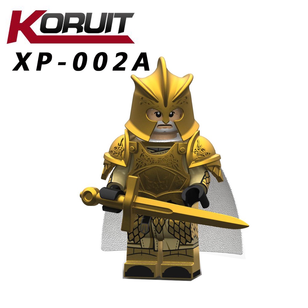 Minifigures Các Nhân Vật Trong Seri Phim Game Of Thrones Phiên Bản Mạ Vàng KT1001 XP001 XP002 XP003