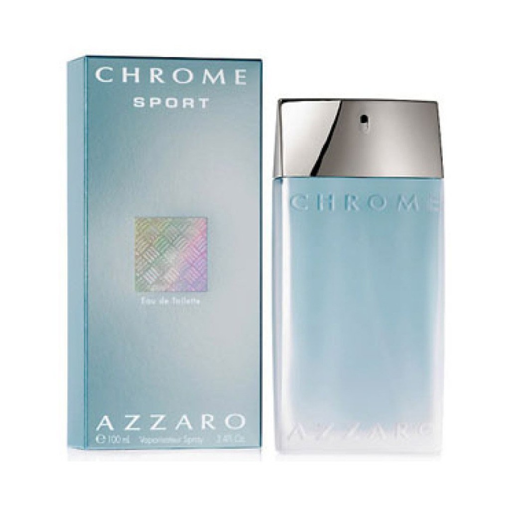 Nước hoa nam cao cấp Chrome Sport by Azzaro eau de toilette 100ml (Mỹ)