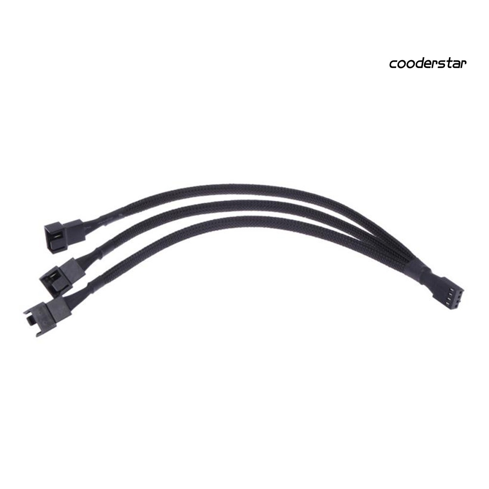 Dây Cáp Chia Cổng 1 Ra 3 Cổng 4-pin Cho Quạt Tản Nhiệt Máy Tính