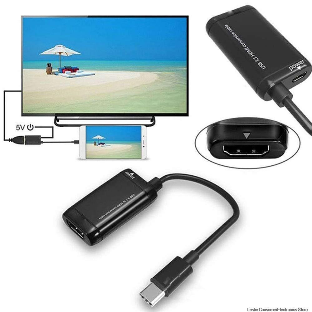 AUGUSTINA Cáp KếT NốI HDMI-C Sang HDM USB 3.1 Cho ĐiệN ThoạI Android