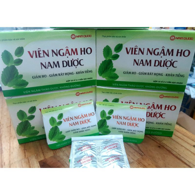 Viên ngậm ho Nam Dược