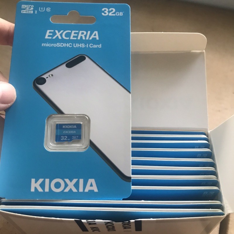 Thẻ nhớ Kioxia (Toshiba) Micro SDHC 32GB 64GB 128GB C10 UHS-I 100MB/s - Chính Hãng - Bảo hành 5 năm | BigBuy360 - bigbuy360.vn