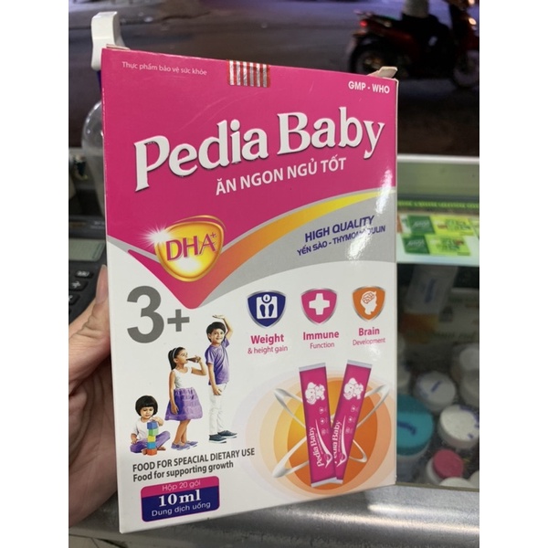 PEDIA BABY ăn ngon ngủ tốt-  Bổ sung lysine ,vitamin và khoáng chất cho cơ thể