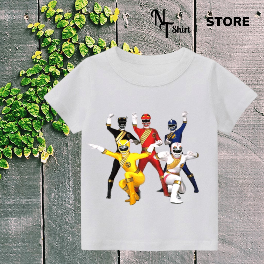 Áo thun bé trai và bé gái, Áo phông trẻ em in hình Anh Em Siêu Nhân , Áo cotton xịn mặc mát thoải mái NTshirt 03