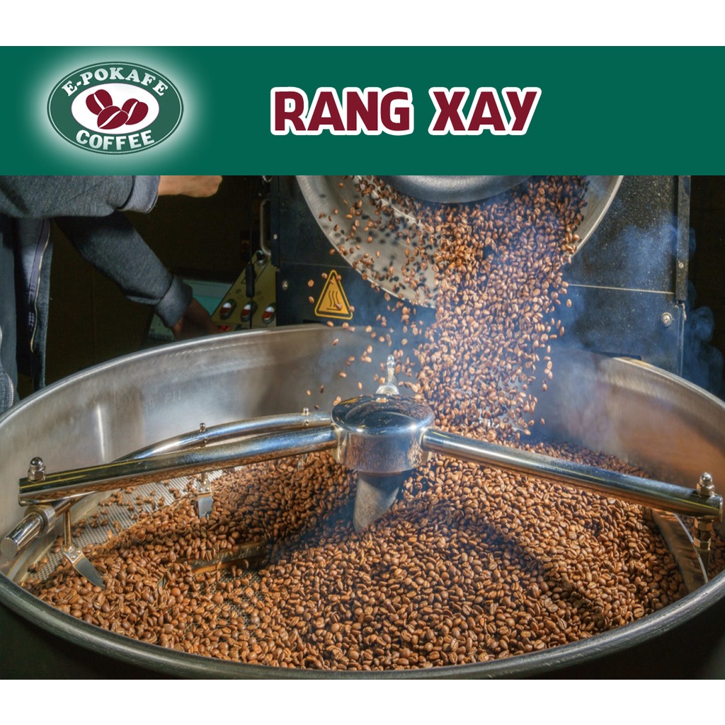 Cafe Robusta ĐắkLắk rang xay nguyên chất 100% vị truyền thống đậm đà thơm nồng dùng pha máy, pha phin từ E-POKAFE | BigBuy360 - bigbuy360.vn