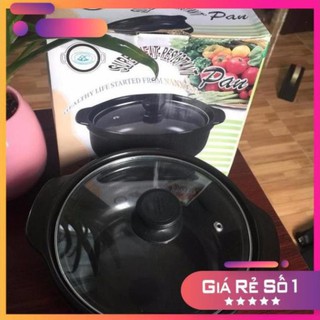 Nồi đất nắp kiếng 1.5l