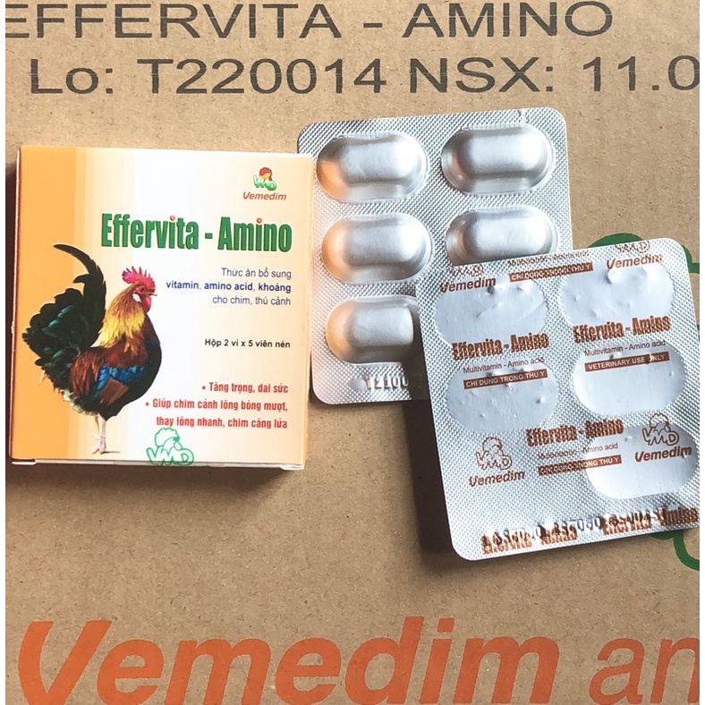 Amino- Vitamin cho gà dai sức, căng lửa, chó mèo nhanh nhẹn, tăng cường hệ miễn dịch