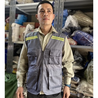 ÁO GILE TÍM THAN PHẢN QUANG-ÁO LƯỚI PHẢN QUANG