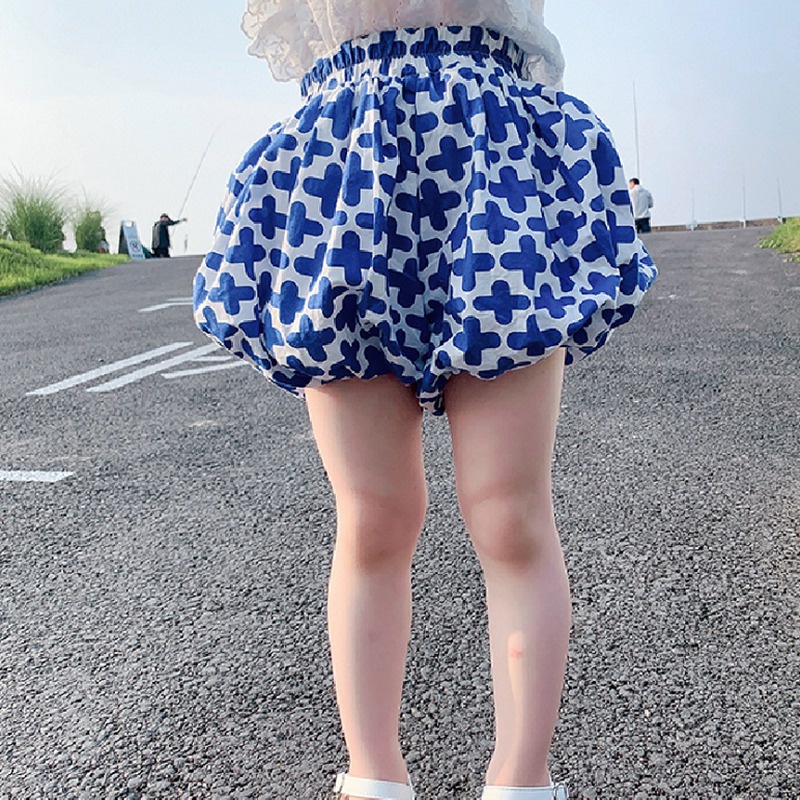 Quần Short Lưng Cao Se7En Cho Bé Gái 3-8 Tuổi