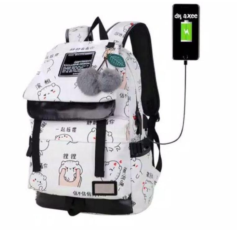 Ba Lô Đi Học In Chữ BTS Twice EXO Monsta X Want One K-Pop Women Got7 Sac Dos Dành Cho Bạn Nữ