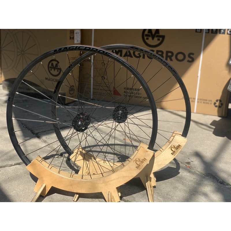 Vành nhôm xe đạp Magicbros phanh đĩa 6 ốc bánh 26/ 27.5/ 29''