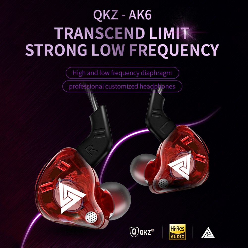 Tai Nghe Thể Thao Âm Thanh hifi ak6 Jack Cắm 3.5mm Có mic Cho Điện Thoại Thông Minh
