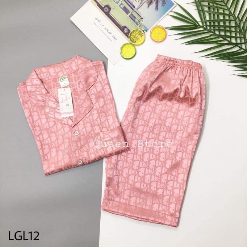 Bộ lụa gấm lửng cao cấp - Chất Liệu Lụa Gấm Cao Cấp Hàng thiết kế