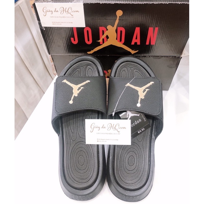 [Xả Kho] Dép Jordan Quai Dán Bóng Rổ (Tặng Hộp Bảo Vệ)