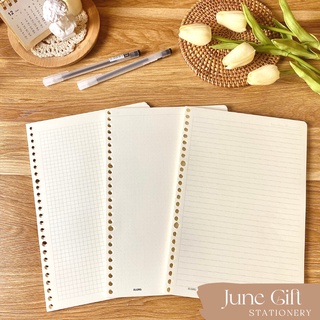 Ruột sổ còng, lõi giấy refill 120gsm size A5/B5/A4 (Dot Grid/Caro/Line) - 50 tờ