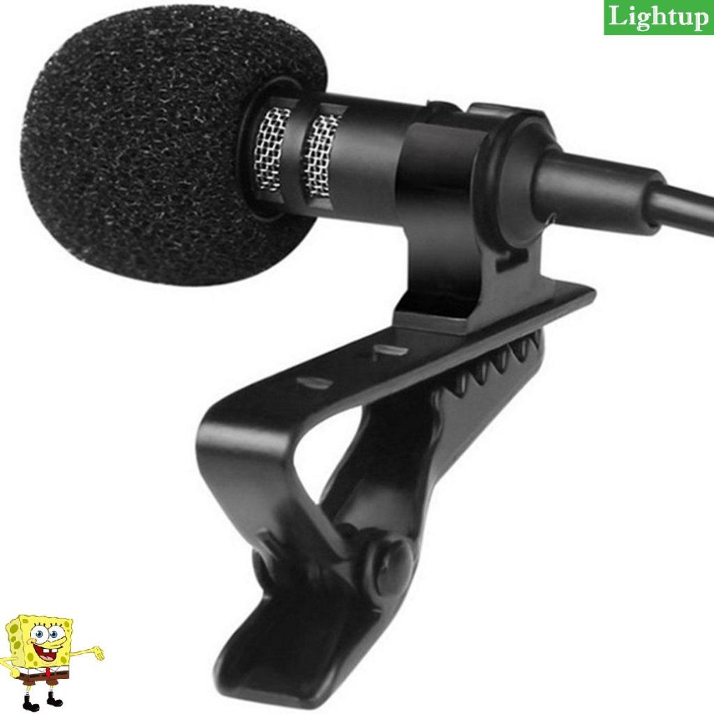 Vòng đeo tay kẹp micrô 3,5 mm cho điện thoại di động Micrô kẹp nói chuyện