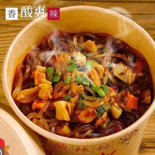 1 hộp miến chua cay trùng khánh 112gr