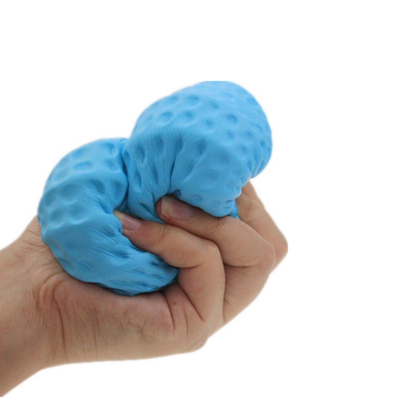 Đồ chơi bóp tay hình hạt đậu phộng lớn 14.5cm giúp giảm căng thẳng