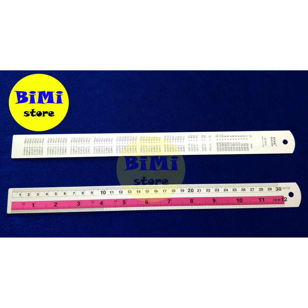 Thước nhôm 15cm, 20cm và 30cm - BiMi store