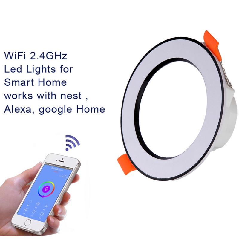 Đèn Led Thông Minh Rgbcw Điều Khiển Bằng Giọng Nói Tương Thích Với Alexa Google Home. Airpod