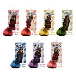 Thuốc Nhuộm Tóc 7 Ngày Missha 7 Days Coloring Hair Treatment