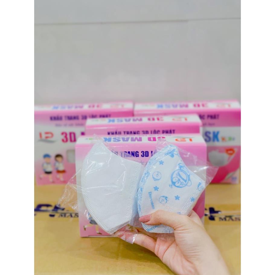 Khẩu Trang 3D Kids Lộc Phát Pro Mask Chống Bụi Mịn Cao Cấp - An An