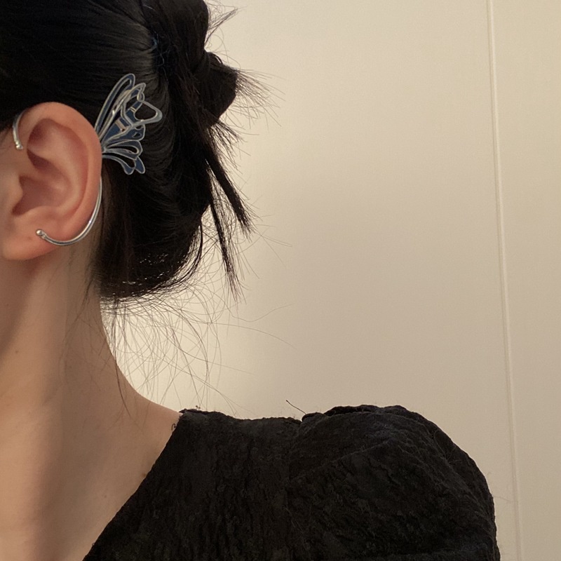 Bông tai hình bướm thông minh không cần xỏ lỗ chất lượng cao