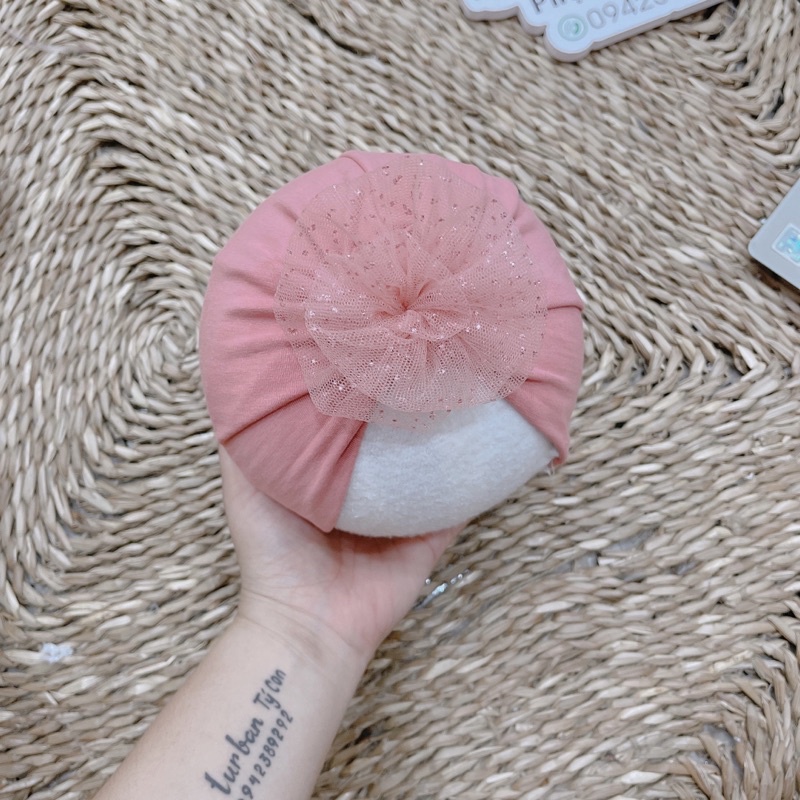 Mũ turban cho bé yêu