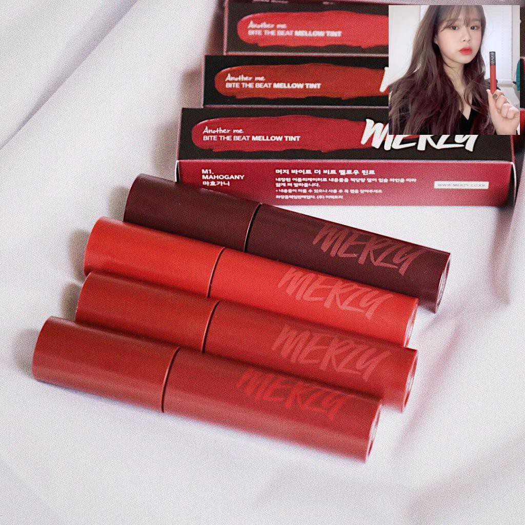 Son Kem Lì Merzy Bite The Beat Mellow Tint M3 Spice Brick | Thế Giới Skin Care