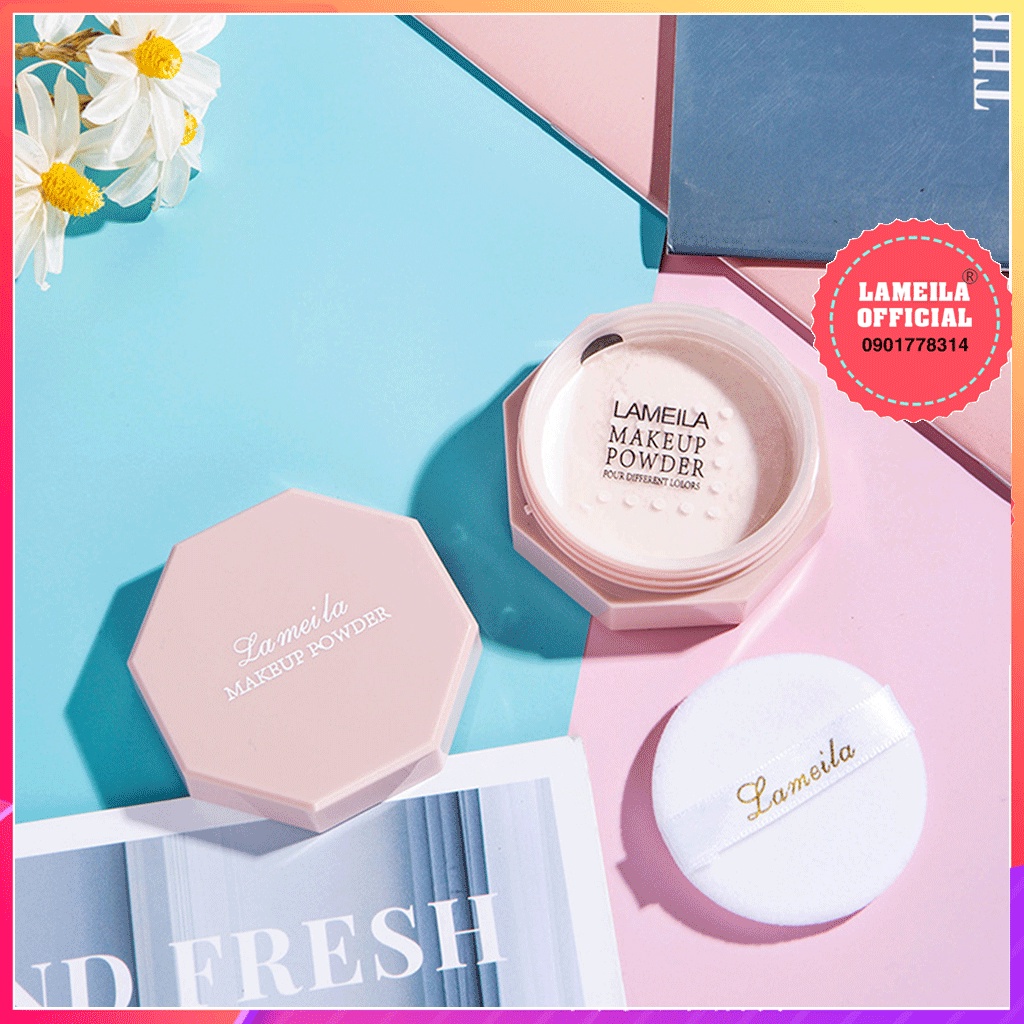 Phấn phủ Lameila Makeup Powder kiểm dầu không thấm nước P0395