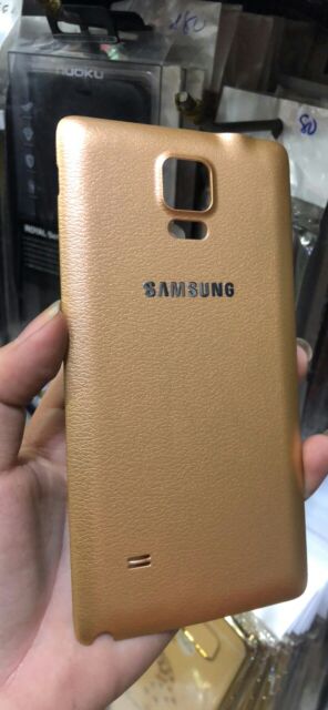 Nắp pin  Samsung Note 4 nhựa cứng