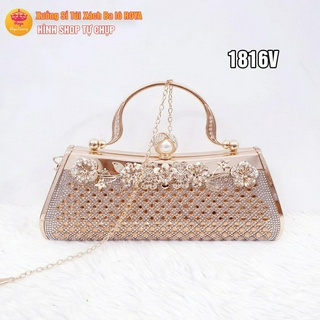 Ví Cầm Tay Nữ 🎁 FREESHIP 🎁 Clutch Dự Tiệc ROYA 1816V Thời Trang Cao Cấp FULLBOX HÌNH THẬT SHOP TỰ CHỤP