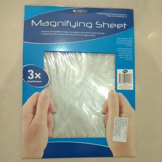 Tấm Phóng To Ba Lần 21X28cm Uncle Bills SG0089