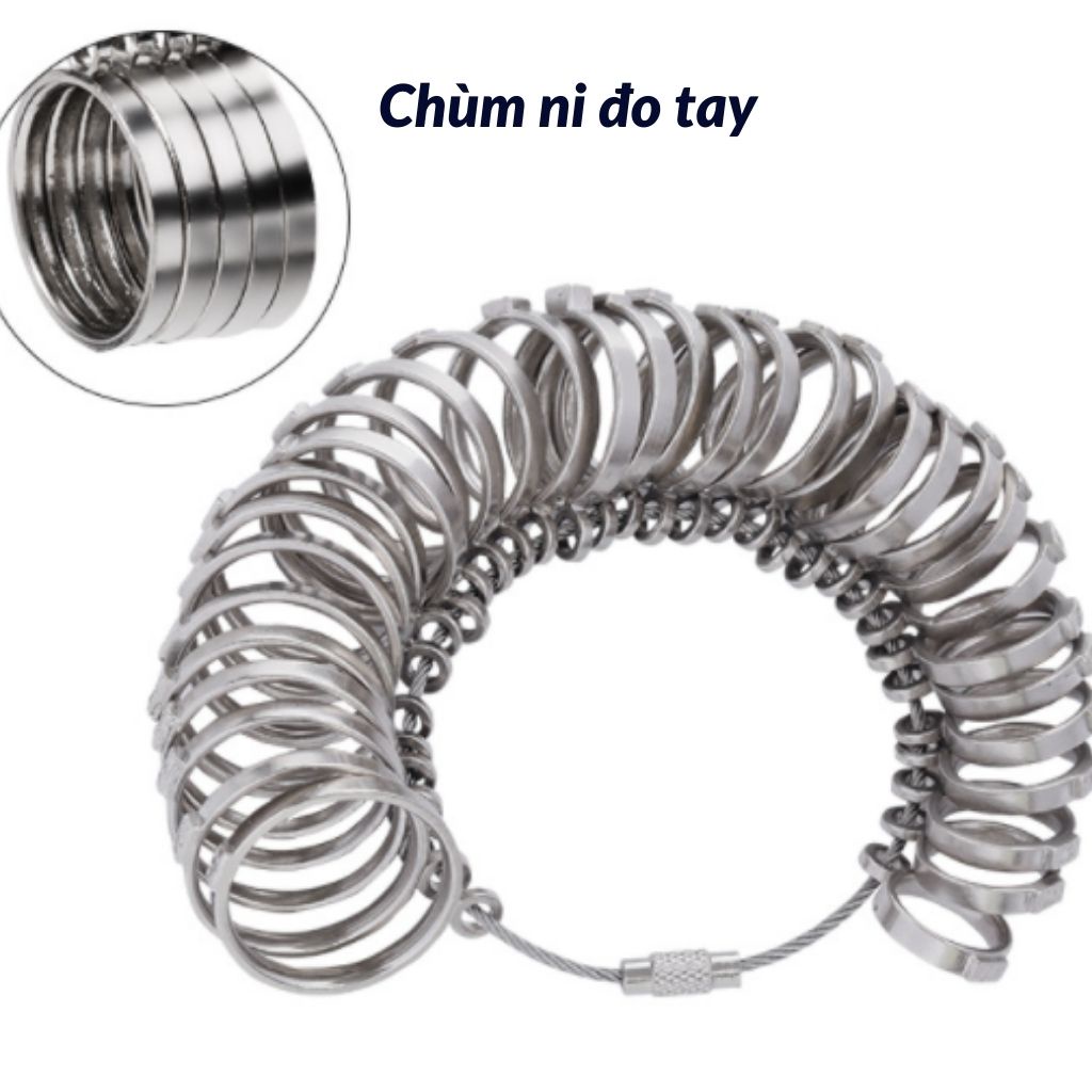 [Mã LIFE20KALL giảm 10% đơn 50K] Bộ dụng cụ đo kích thước ngón tay nong nhẫn dung cu đo size nhẫn đo ni tay JSP.