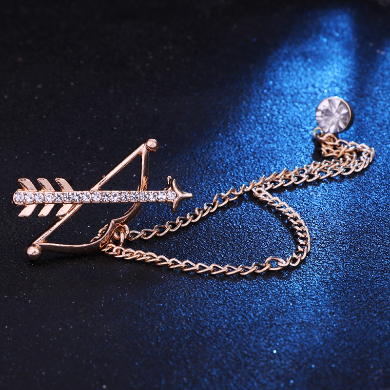 EFAN Bán Chạy Trâm Cài Áo Khoác Dây Xích Tua Rua Hình Cung Thủ Myth Archery Cho Nam